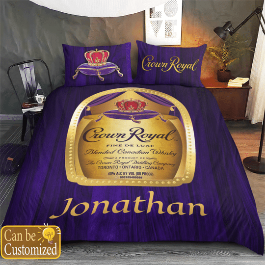 Crown-Royal-Deluxe-Personalized-Custom-Name-Bedding-Set-1