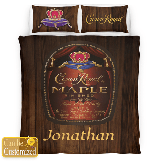 Crown-Royal-Maple-Personalized-Custom-Name-Bedding-Set-2