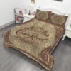Crown Royal Vanilla Whisky Cr Quilt Bedding Set