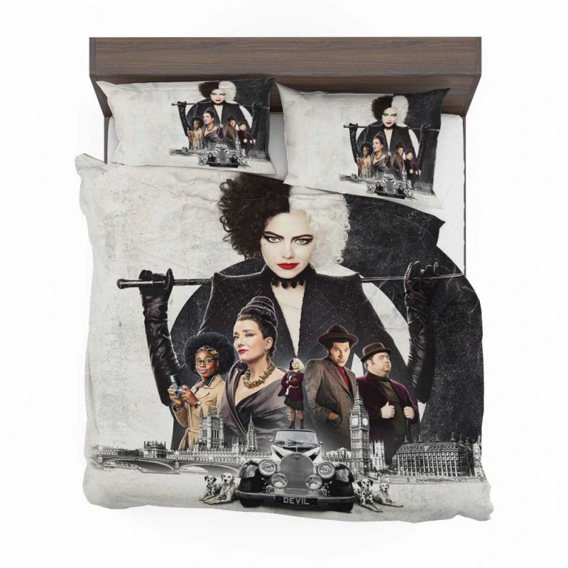 Cruella-de-Vil-Movie-Emma-Stone-Bedding-Set-1
