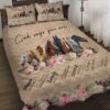 Custom Name God Says You Are Horses Bedding Set
