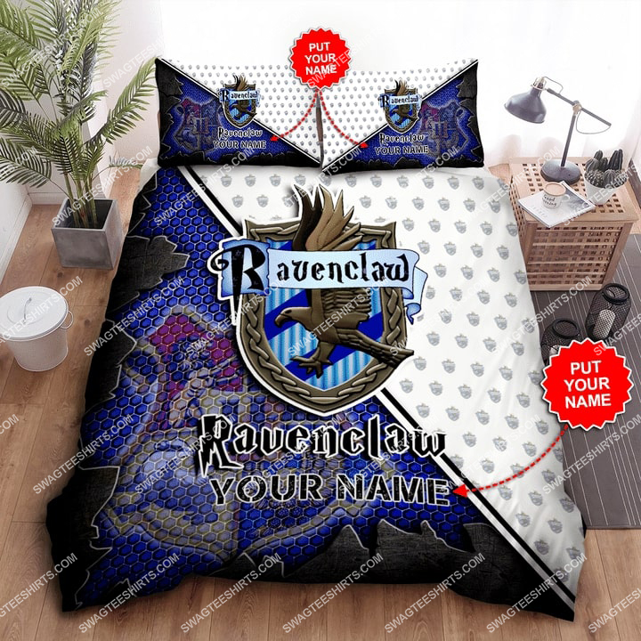 Custom Name Harry Potter Ravenclaw All Over Print Bedding Set Custom Name Harry Potter Ravenclaw All Over Print Bedding Set