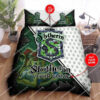 Custom Name Harry Potter Slytherin House All Over Print Bedding Set
