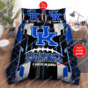Custom Name Kentucky Wildcats Football All Over Print Bedding Set