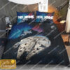 Custom Name Star Wars Spaceships All Over Print Bedding Set