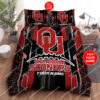 Custom Name The Oklahoma Sooners Team All Over Print Bedding Set