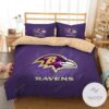 Customize Baltimore Ravens Bedding Set Duvet Cover