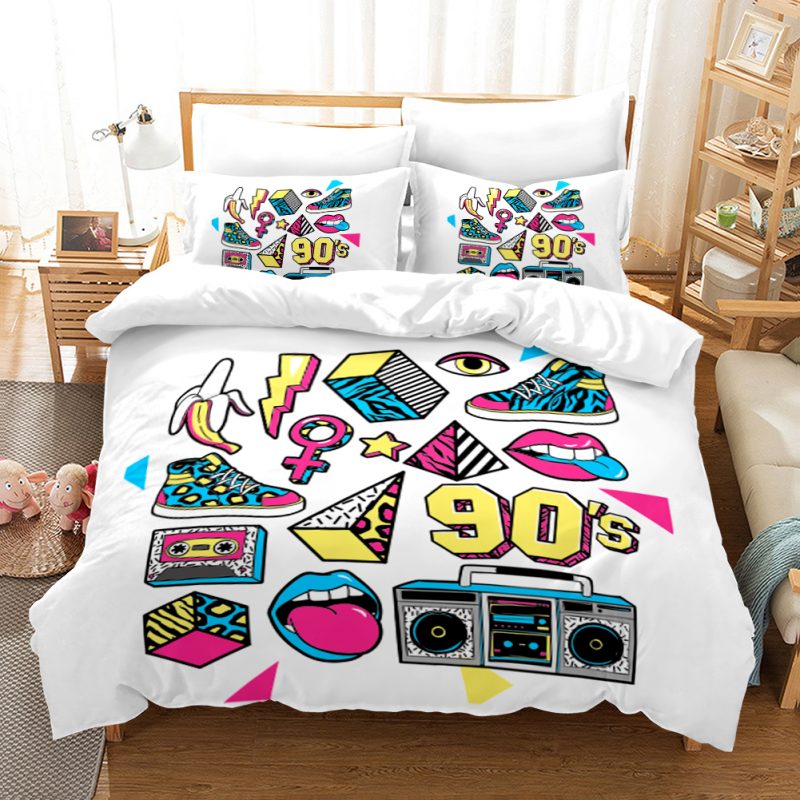 Cute 90 Duvet Cover and Pillowcase Set Bedding Set Cute 90 Duvet Cover and Pillowcase Set Bedding Set