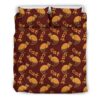 Cute Brown Cats Duvet Cover and Pillowcase Set Bedding Set