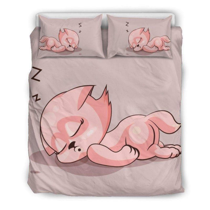 Cute Cat Sleepy Head Duvet Cover and Pillowcase Set Bedding Set Cute Cat Sleepy Head Duvet Cover and Pillowcase Set Bedding Set