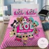 Cute Pink! L.O.L Surprise Bedding Set Duvet Cover For Girls
