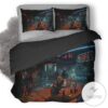Cyberpunk Scifi Ruiner Duvet Cover Bedding Set