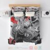 Daki Demon Web Art Microfiber Demon Slayer Kimetsu No Yaiba Bedding Set