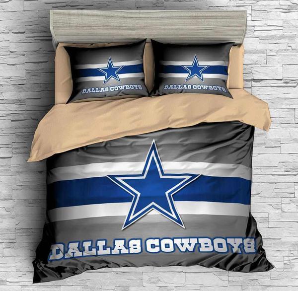 Dallas Cowboys Duvet Cover and Pillowcase Set Bedding Set 568 Dallas Cowboys Duvet Cover and Pillowcase Set Bedding Set 568