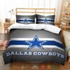 Dallas Cowboys Nfl Grey Bedding Set