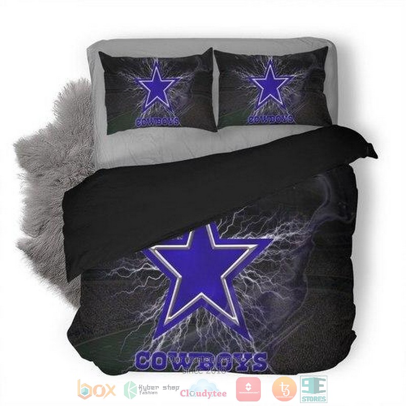Dallas Cowboys Nfl Violet Black Bedding Set Dallas Cowboys Nfl Violet Black Bedding Set