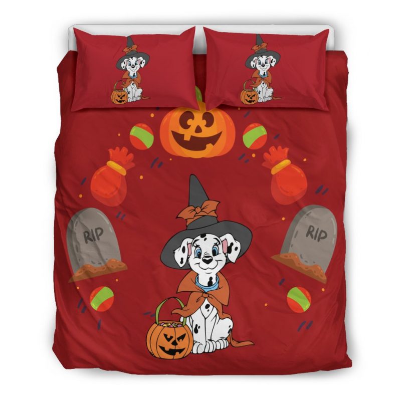 Dalmatian Halloween Duvet Cover and Pillowcase Set Bedding Set 929 Dalmatian Halloween Duvet Cover and Pillowcase Set Bedding Set 929