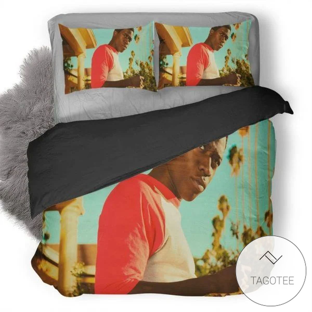 Damson Idris As Franklin Saint In Snowfall Duvet Cover Bedding Set Damson Idris As Franklin Saint In Snowfall Duvet Cover Bedding Set