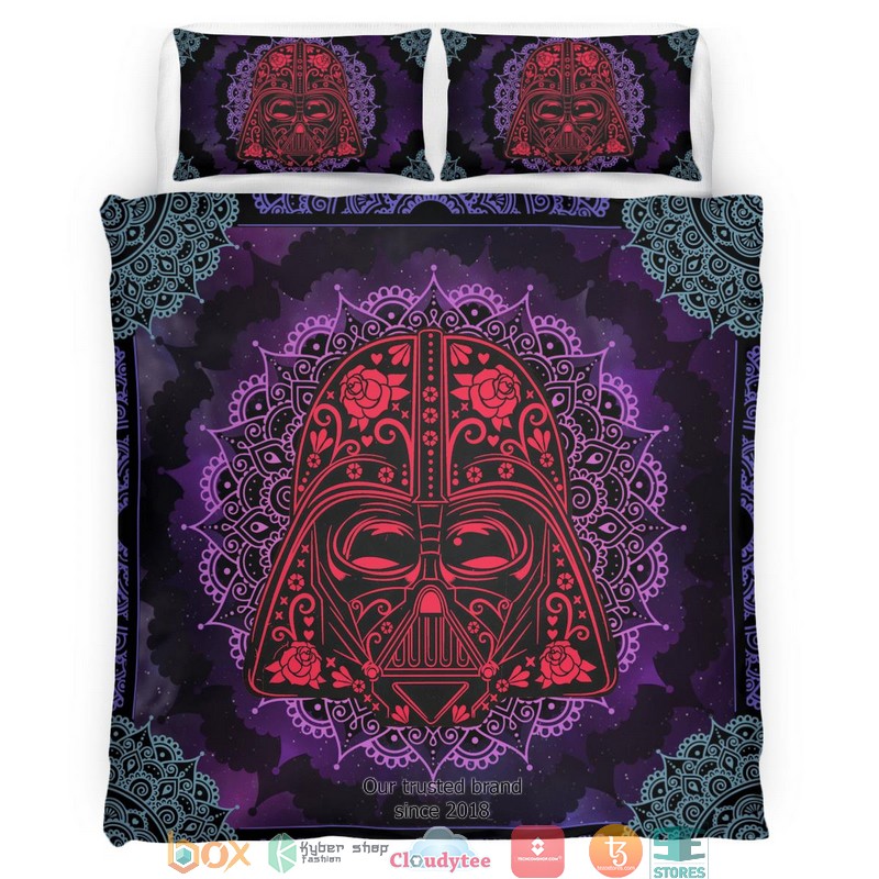 Darth Vader Purple Henna Star Wars Bedding Set Darth Vader Purple Henna Star Wars Bedding Set