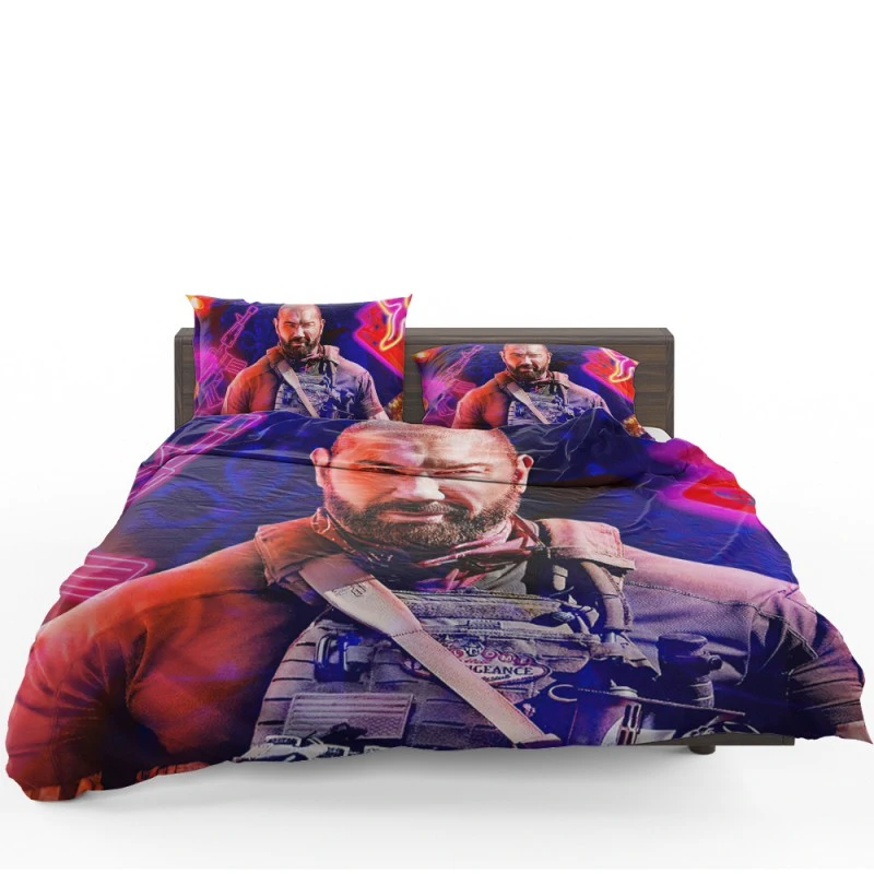 Dave Bautista as Scott Ward in Army of the Dead Movie Bedding Set Dave Bautista as Scott Ward in Army of the Dead Movie Bedding Set