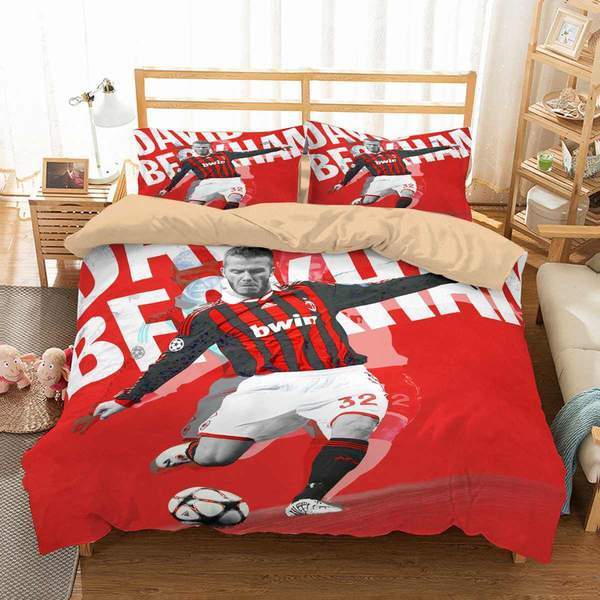 David Beckham Duvet Cover and Pillowcase Set Bedding Set 567 David Beckham Duvet Cover and Pillowcase Set Bedding Set 567