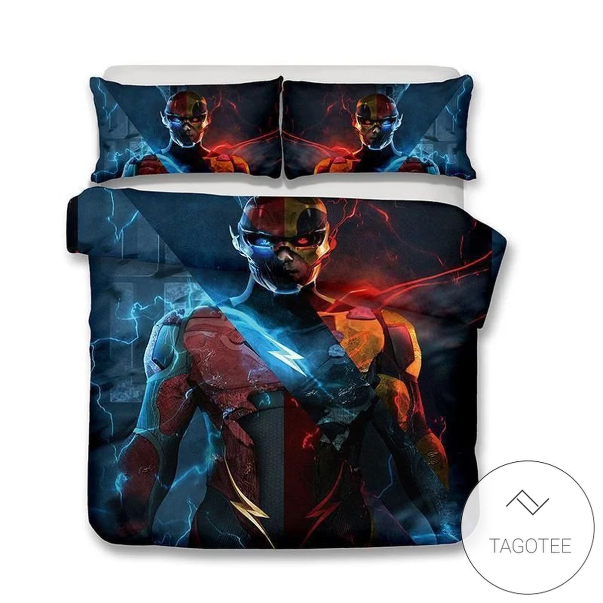 Dc Barry Allen The Flash Duvet Cover Bedding Set #1- Dc Barry Allen The Flash Duvet Cover Bedding Set #1-