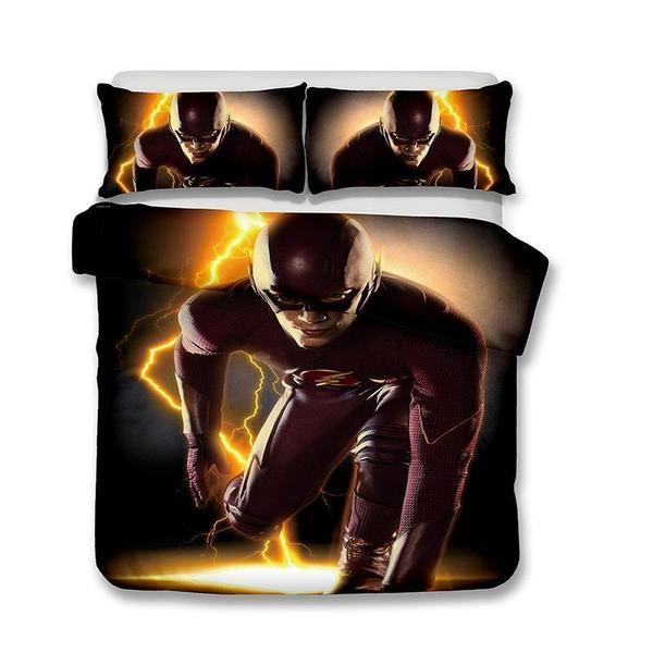 Dc The Flash 1 Duvet Cover and Pillowcase Set Bedding Set Dc The Flash 1 Duvet Cover and Pillowcase Set Bedding Set