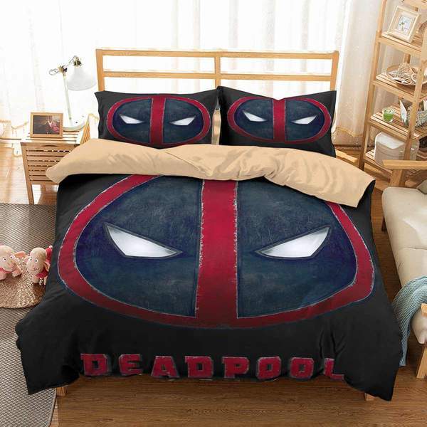 Deadpool 2 Duvet Cover and Pillowcase Set Bedding Set 470 Deadpool 2 Duvet Cover and Pillowcase Set Bedding Set 470