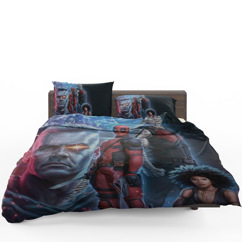 Deadpool 2 Movie Cable Domino Bedding Set Deadpool 2 Movie Cable Domino Bedding Set