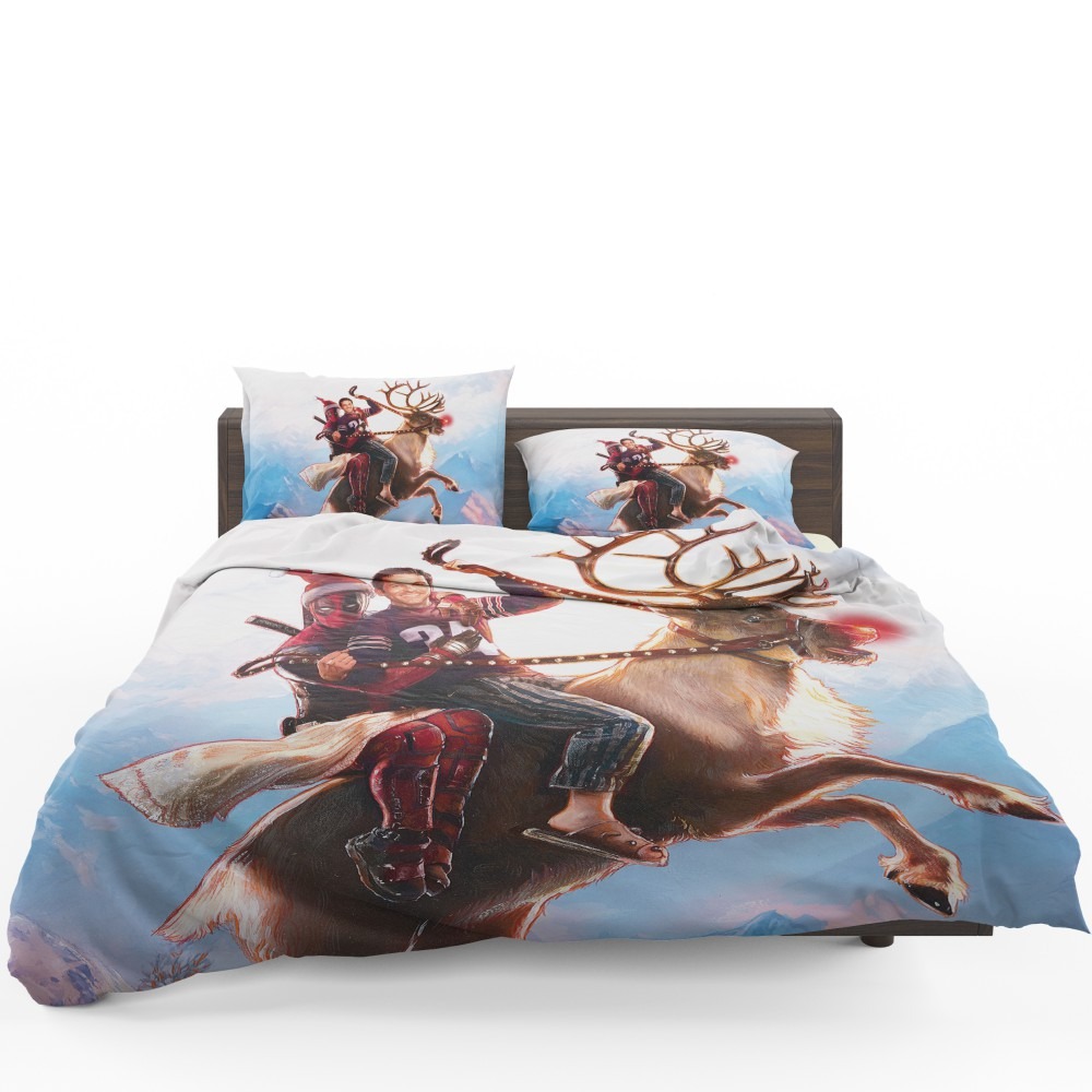 Deadpool 2 Movie Once Upon A Deadpool Bedding Set Deadpool 2 Movie Once Upon A Deadpool Bedding Set