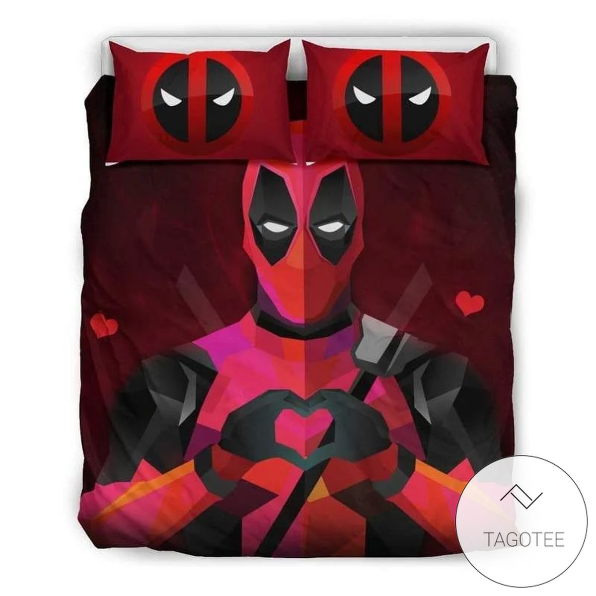 Deadpool Avengers Geometric Illustration Bedding Set (Duvet Cover & Pillow Cases) Deadpool Avengers Geometric Illustration Bedding Set (Duvet Cover & Pillow Cases)