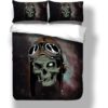 Death’S Head Duvet Cover and Pillowcase Set Bedding Set