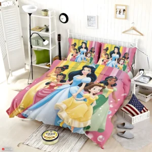 Decorative Princess Hot pink Color Bedding Set