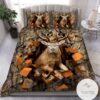 Deer Hunting Wall Art All Over Printed Quilt Bedding Set