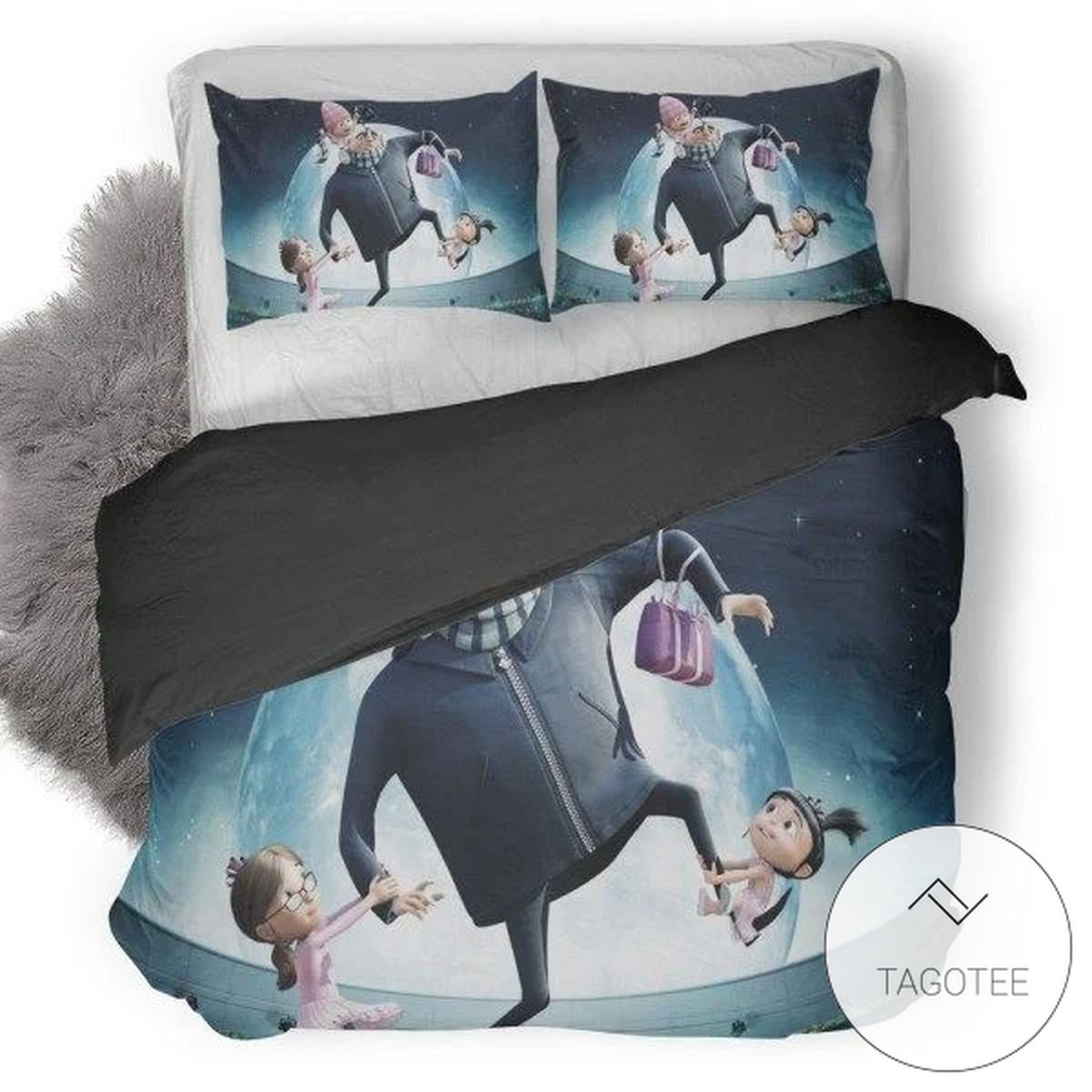 Despicable Me Felonious Gru Margo Agnes 3D Printed Bedding Set (Duvet Cover & Pillow Cases) Despicable Me Felonious Gru Margo Agnes 3D Printed Bedding Set (Duvet Cover & Pillow Cases)
