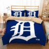Detroit Tigers 2 Duvet Cover and Pillowcase Set Bedding Set