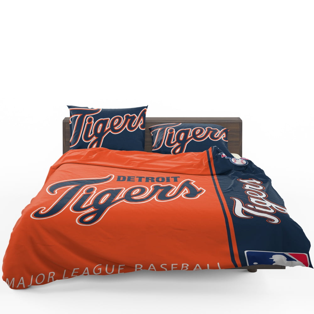 Detroit Tigers MLB Baseball American League Bedding Set Detroit Tigers MLB Baseball American League Bedding Set