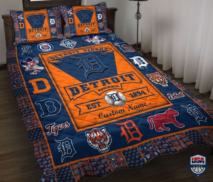 Detroit-Tigers-Mlb-Logo-History-Personalized-Bedding-Set-1