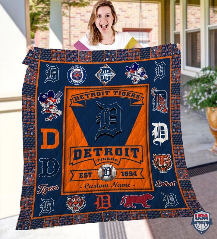 Detroit Tigers Mlb Logo History Personalized Bedding Set Detroit Tigers Mlb Logo History Personalized Bedding Set