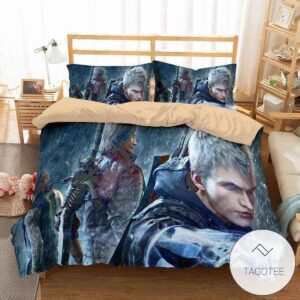 Devil May Cry 5 #4 Duvet Cover Bedding Set