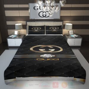 Diamond Gucci Inspired Bedding Set