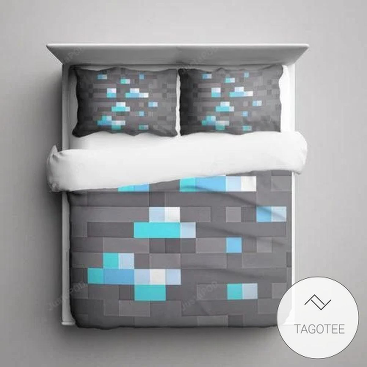 Diamond Ore Minecraft Creeper 3D Duvet Cover Bedding Set- Diamond Ore Minecraft Creeper 3D Duvet Cover Bedding Set-