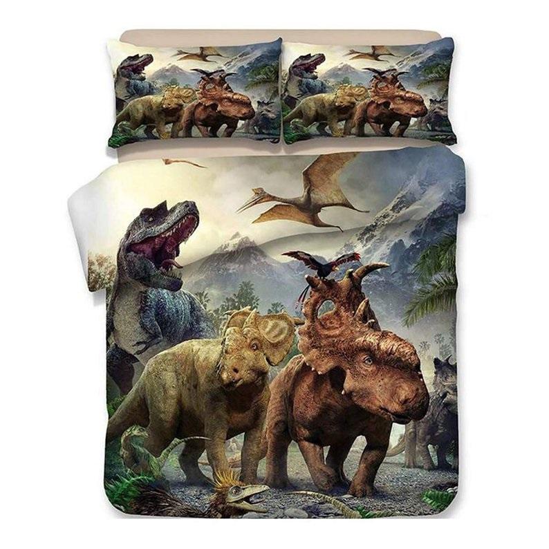 Dinosaurs Duvet Cover and Pillowcase Set Bedding Set Dinosaurs Duvet Cover and Pillowcase Set Bedding Set