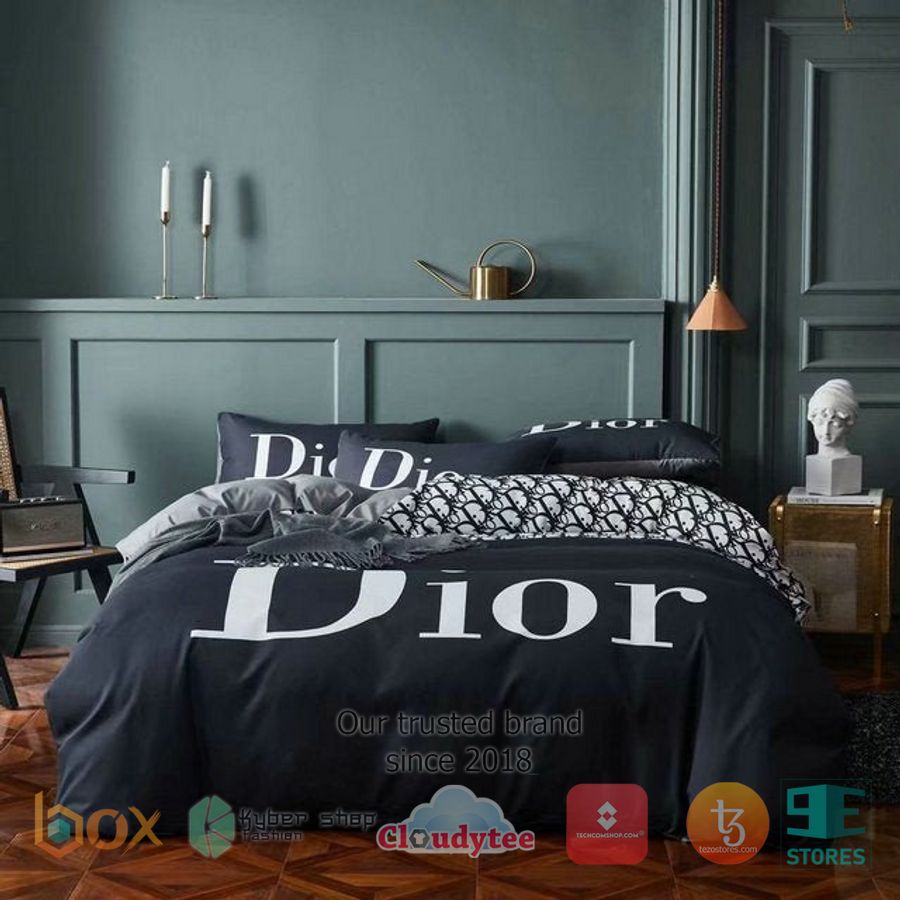 Dior Black Bedding Set Dior Black Bedding Set