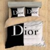 Dior Black White Bedding Set