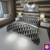 Dior Logos Inspired Bedding Set