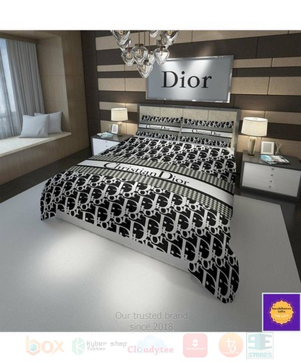 Dior Logos Inspired Bedding Set Dior Logos Inspired Bedding Set