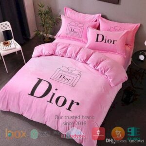 Dior Pink Bedding Set