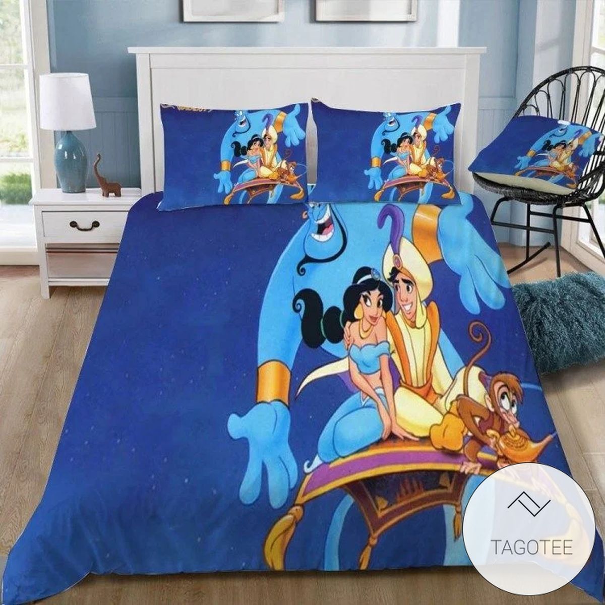Disney Aladdin And Jasmine #10 Duvet Cover Bedding Set- Disney Aladdin And Jasmine #10 Duvet Cover Bedding Set-