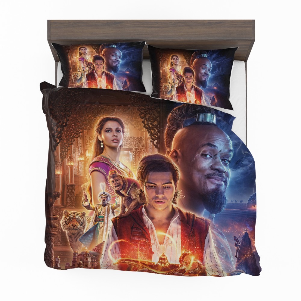 Disney-Aladdin-Movie-Will-Smith-Mena-Massoud-Naomi-Scott-Bedding-Set-1
